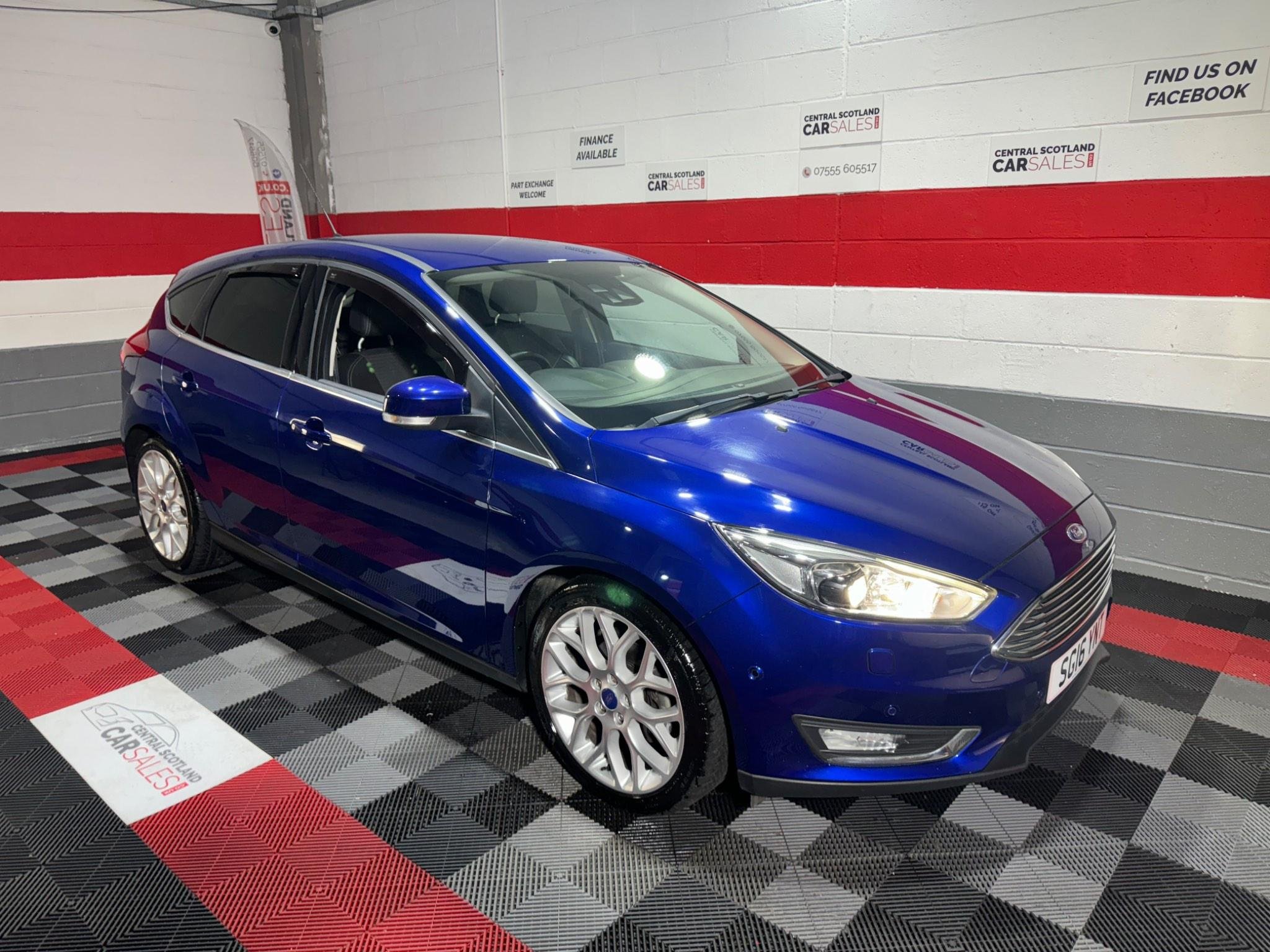 Used 2016 Ford Focus 1.0T EcoBoost Titanium X Euro 6 (s/s) 5dr for sale