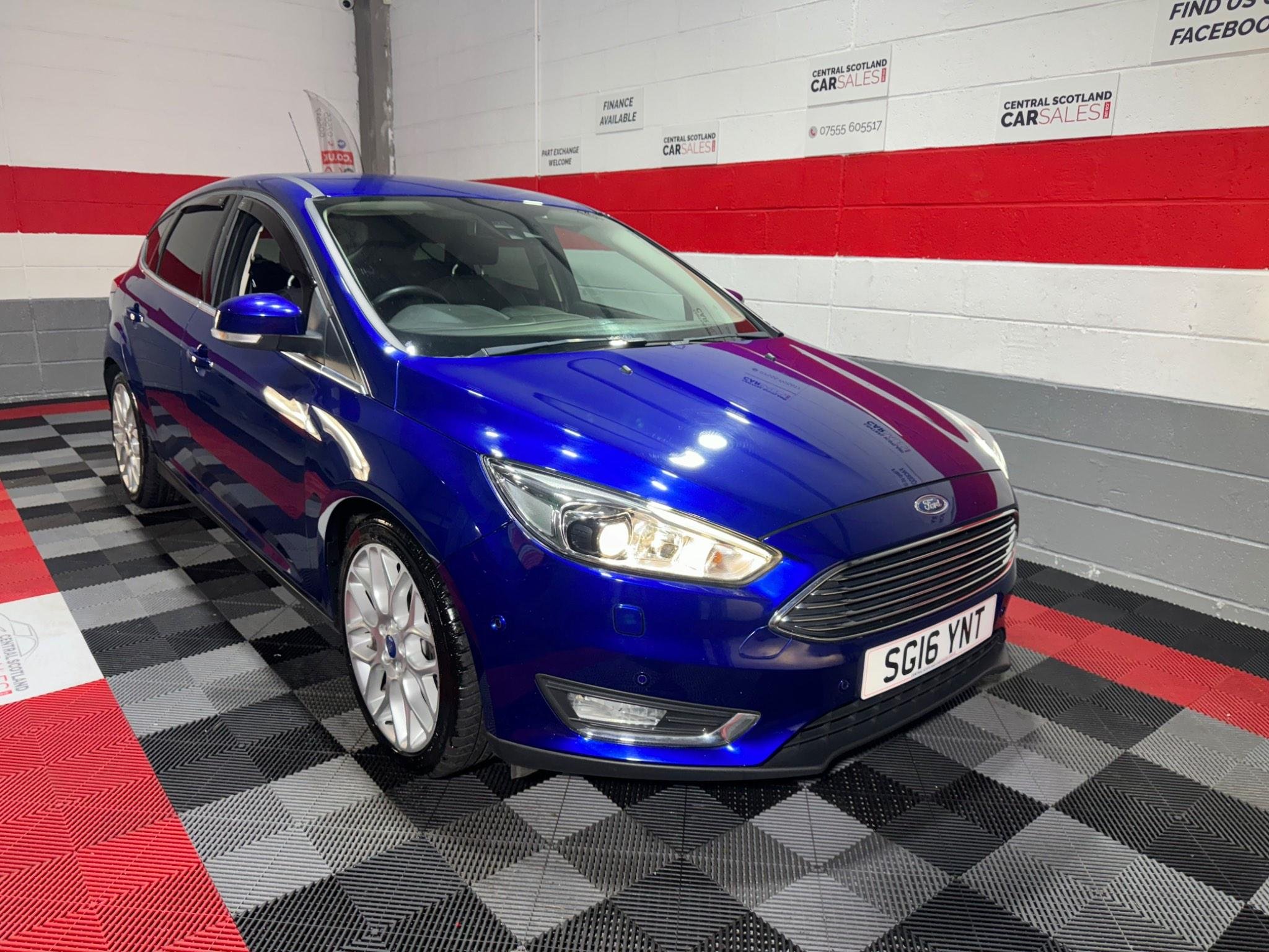 Used 2016 Ford Focus 1.0T EcoBoost Titanium X Euro 6 (s/s) 5dr for sale